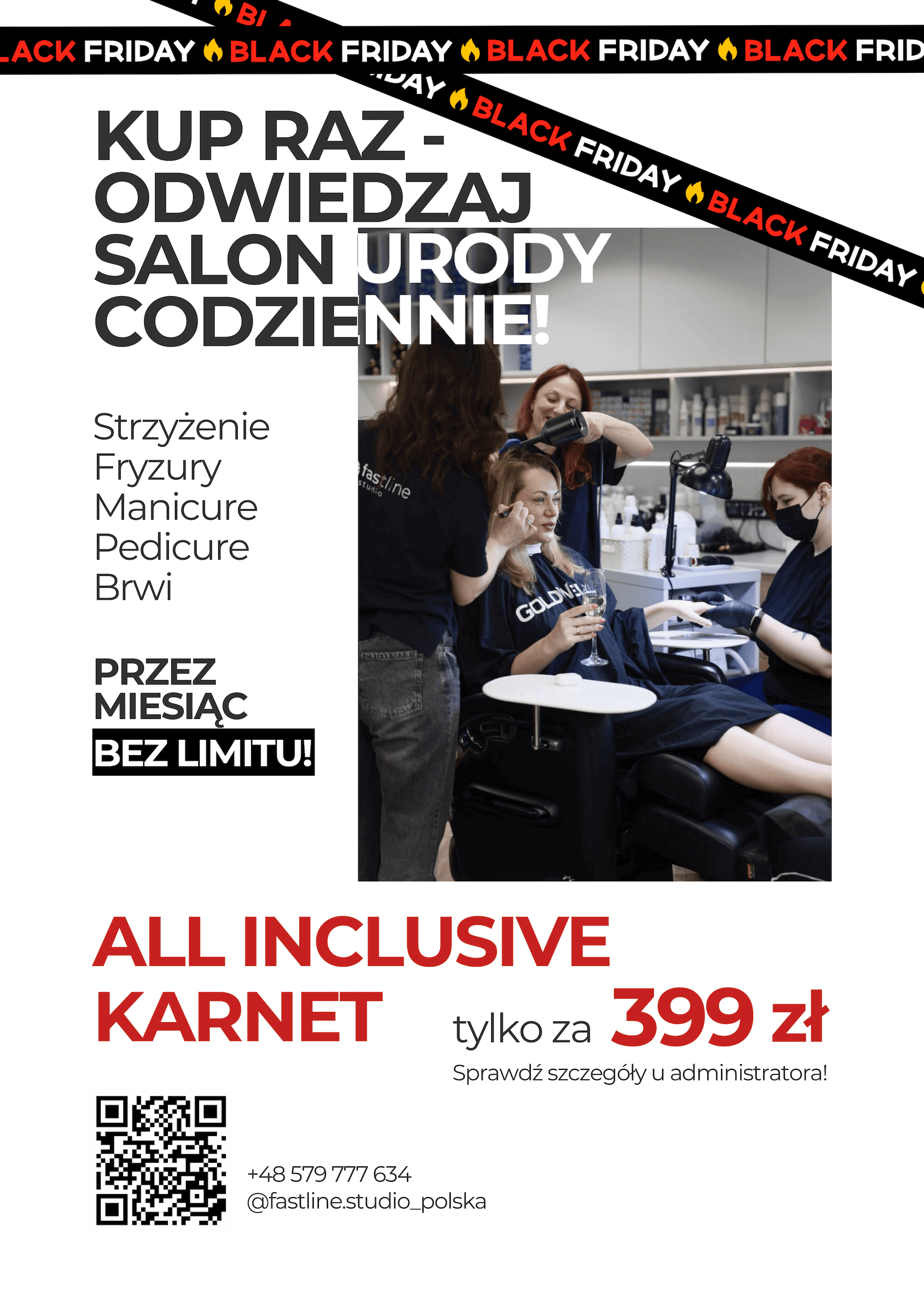 Black Friday 2025. Salon urody.