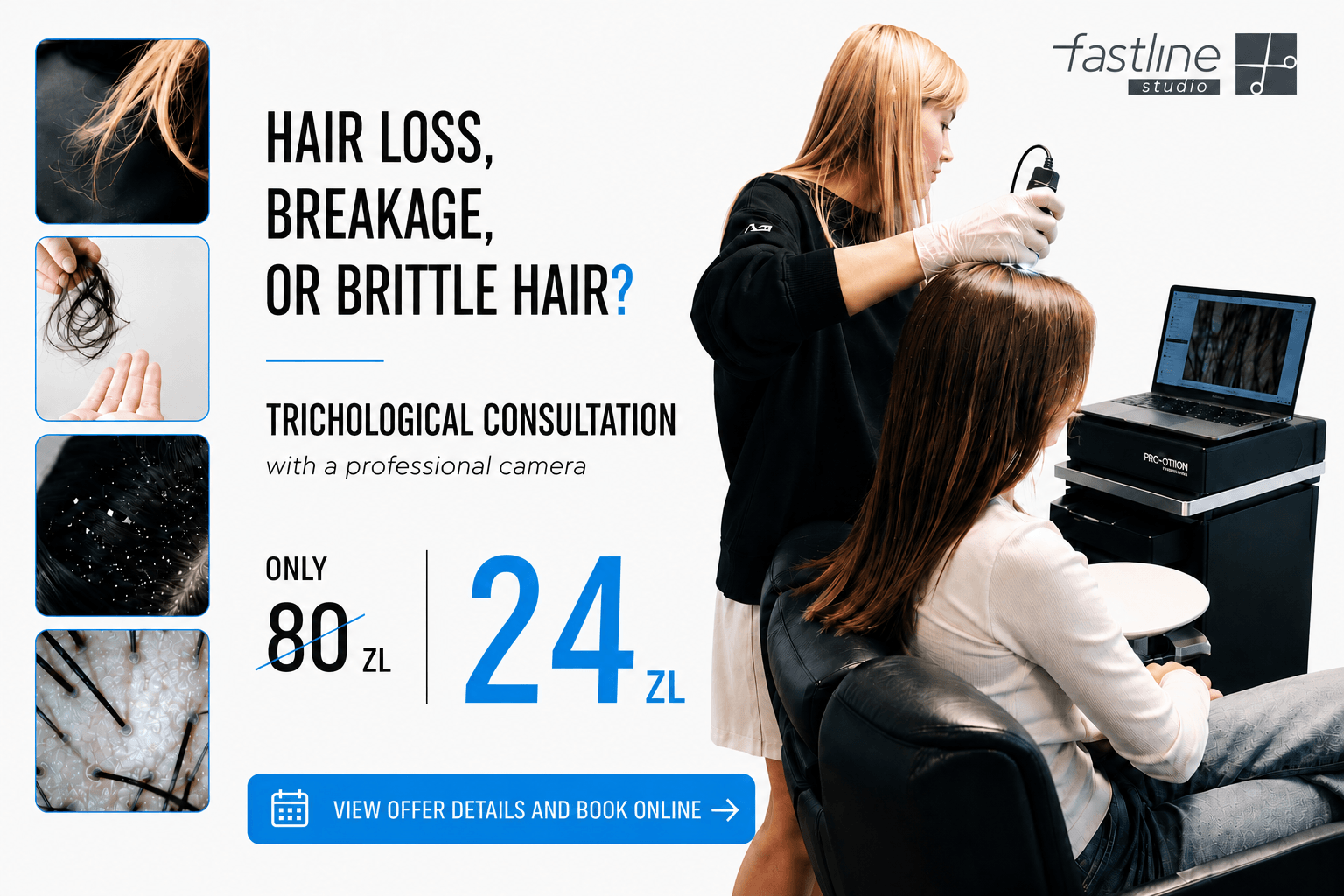Trichological consultation – 70% off! 🧑‍⚕️