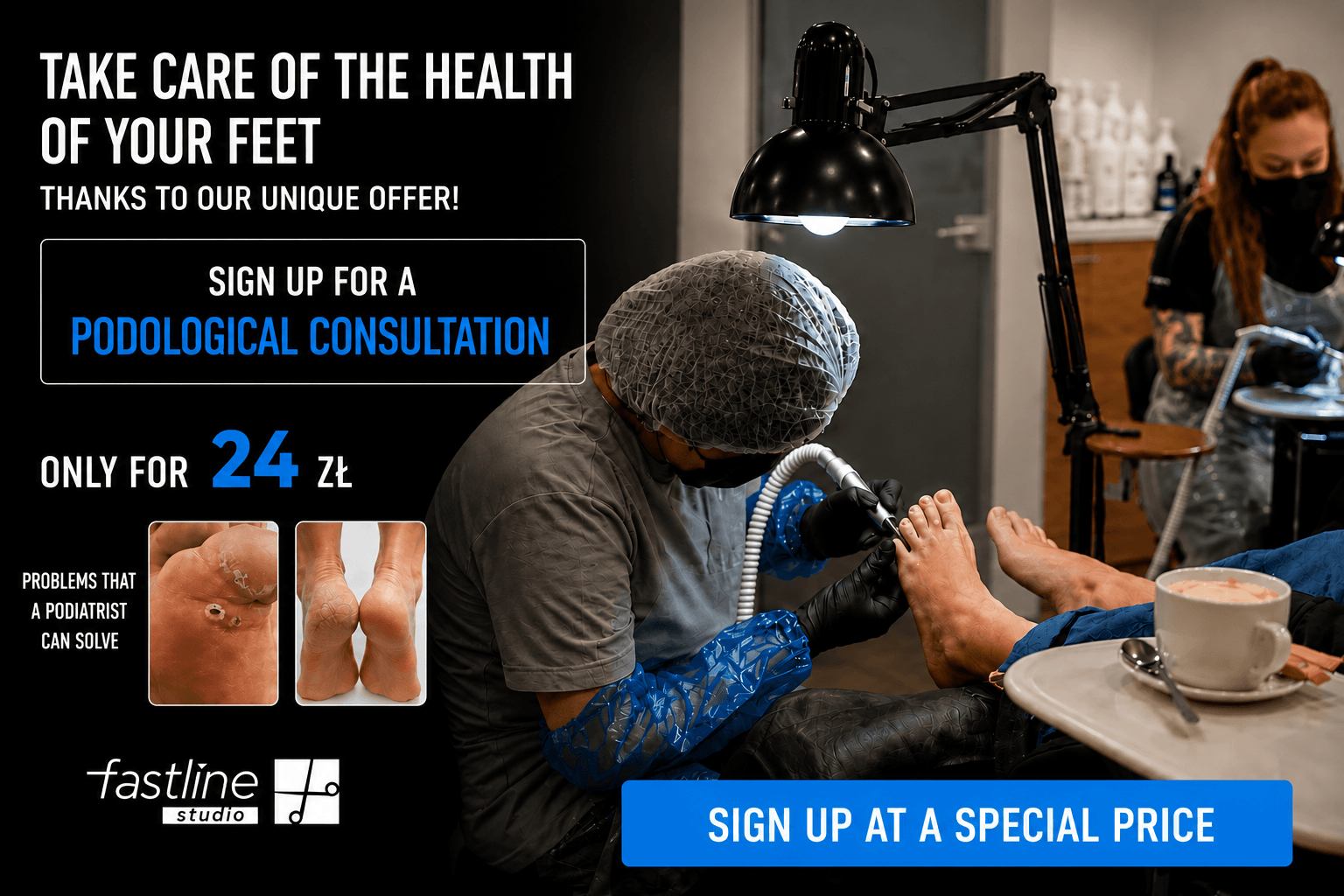 Consultation with a podiatrist – 70% off! 🔎